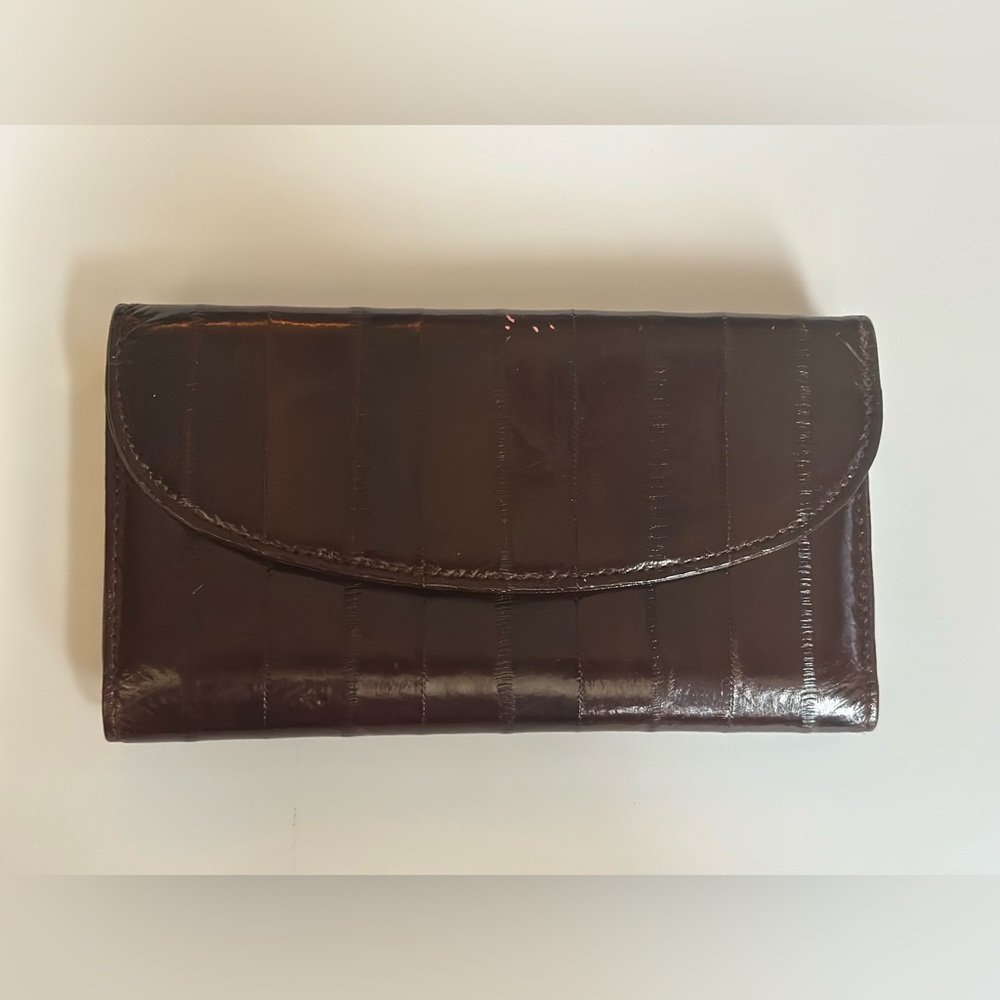 Vintage Eel Skin Wallet